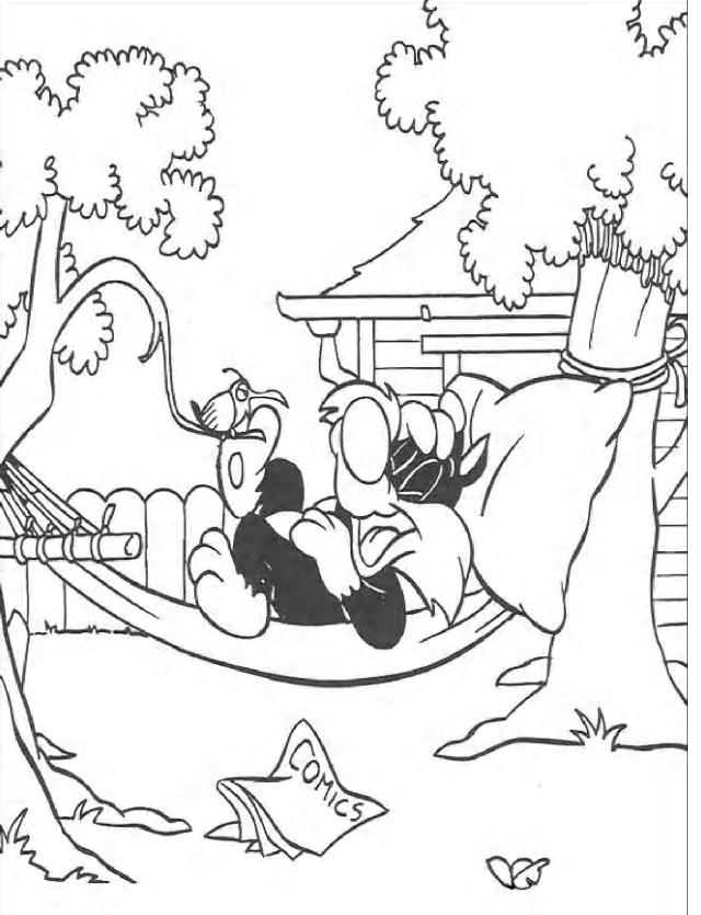 Fisă de colorat cu Tweety de colorat p03