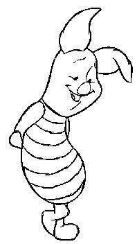 Fisă de colorat cu Winnie the pooh de colorat p142