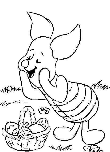 Fisă de colorat cu Winnie the pooh de colorat p147