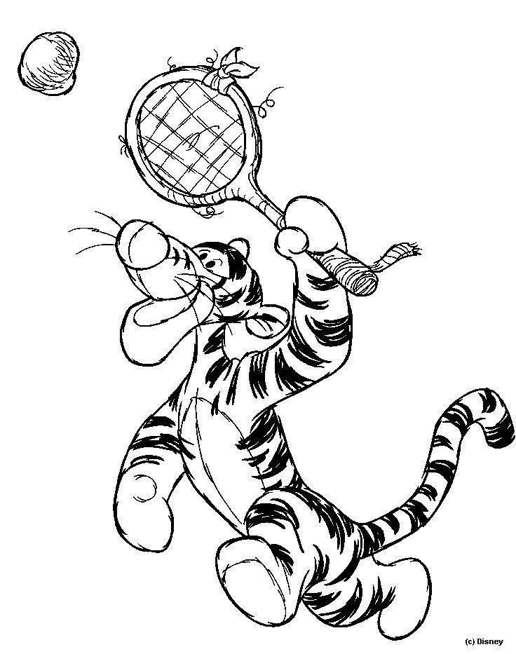 Fisă de colorat cu Winnie the pooh de colorat p17